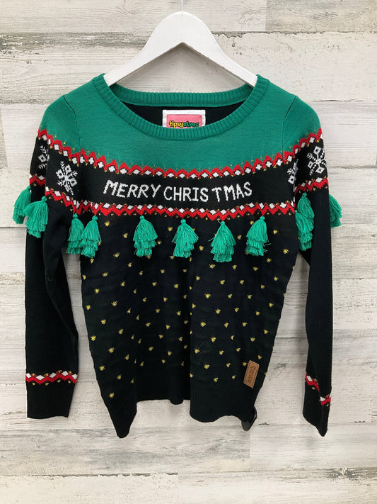 Sweater By Clothes Mentor In Green, Size: Xs