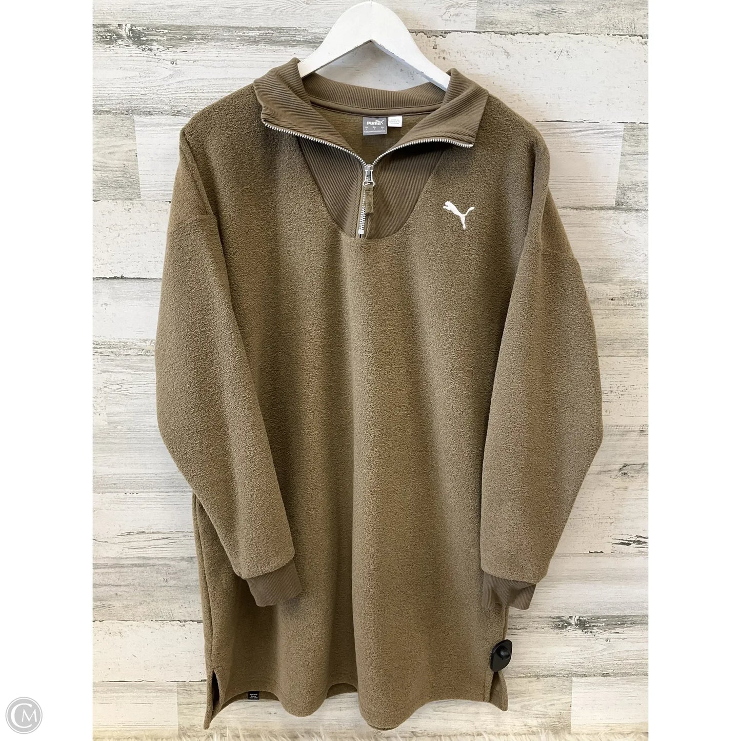 Athletic Dress By Puma In Green, Size: L