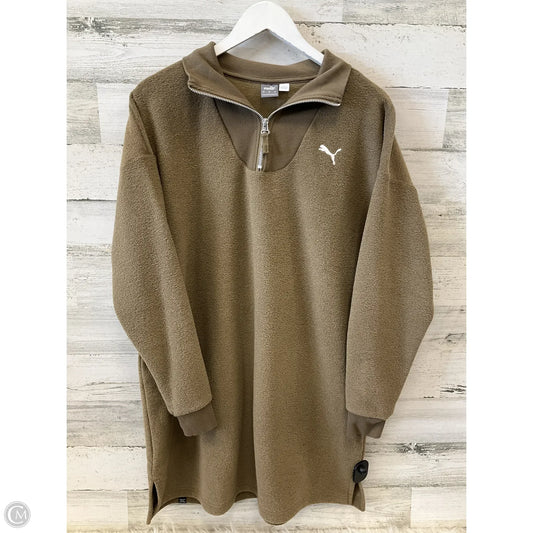 Athletic Dress By Puma In Green, Size: L