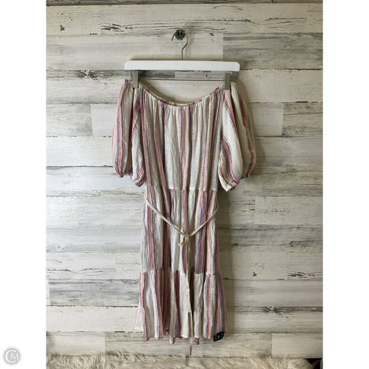 Dress Casual Short By Velvet In Cream, Size: S