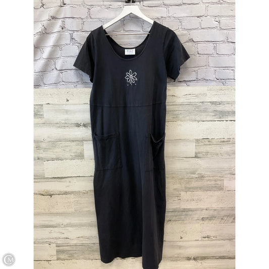 Dress Casual Maxi By Fresh Produce In Black, Size: M