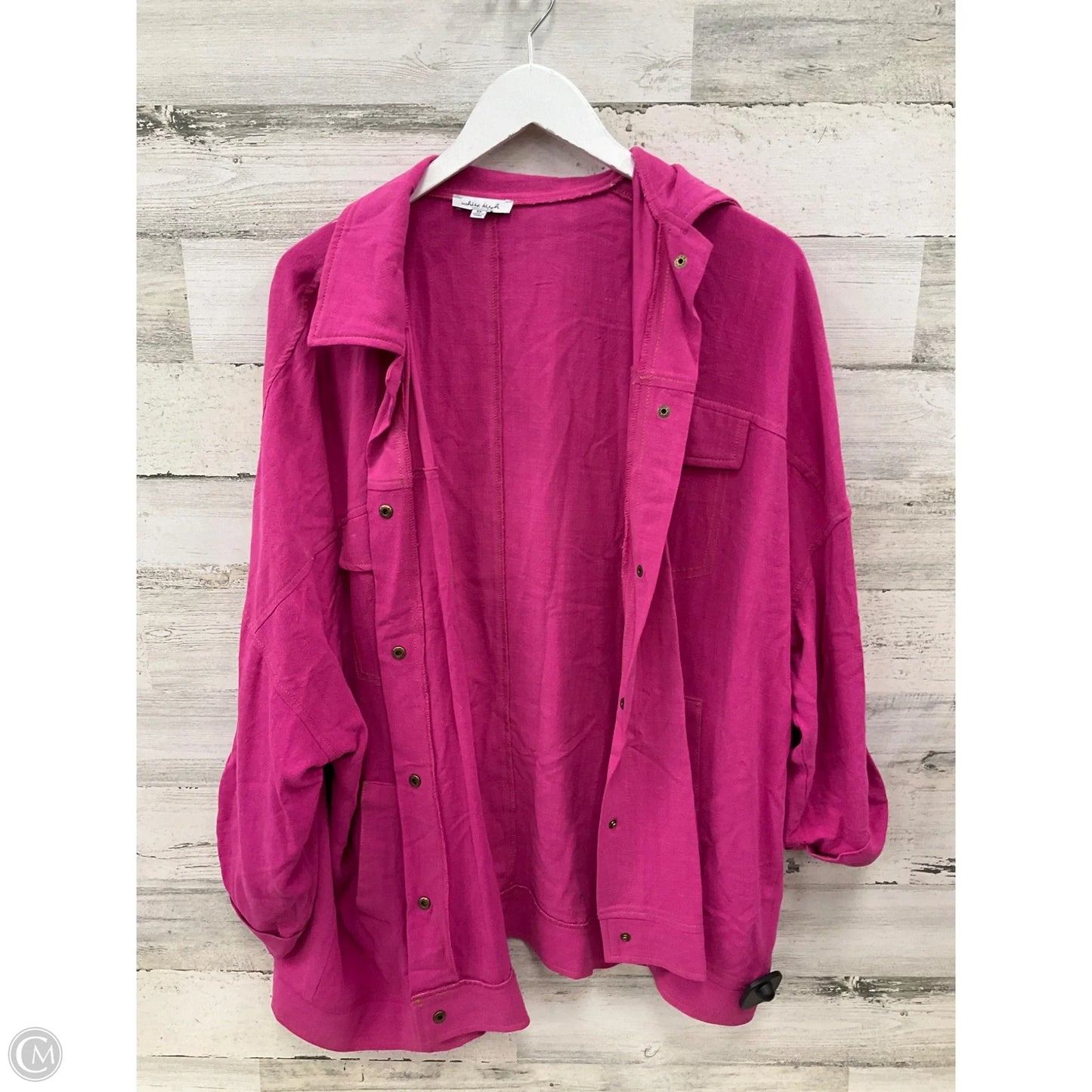 Jacket Other By White Birch In Pink, Size: 3x