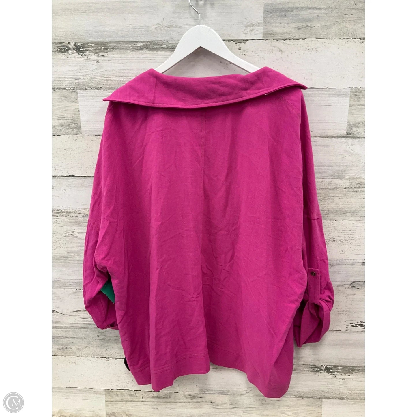 Jacket Other By White Birch In Pink, Size: 3x