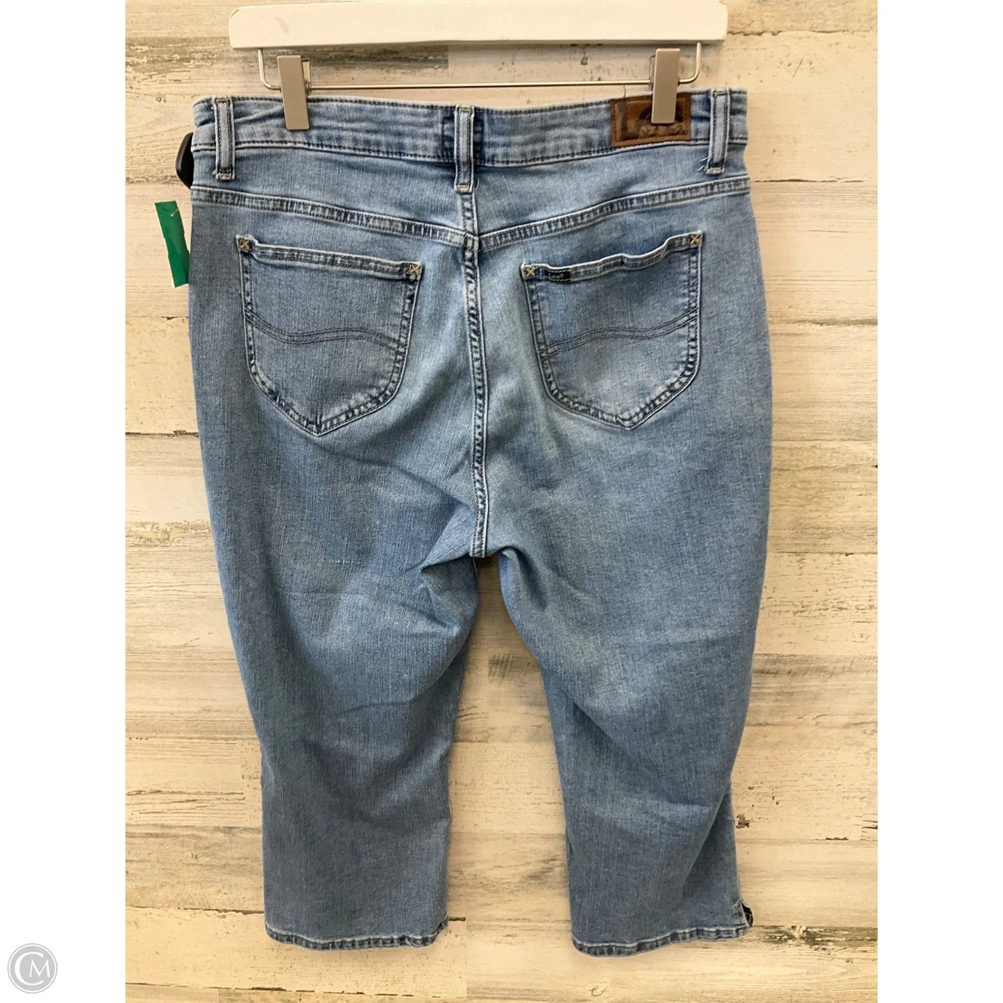 Jeans Flared By Lee In Blue, Size: 12