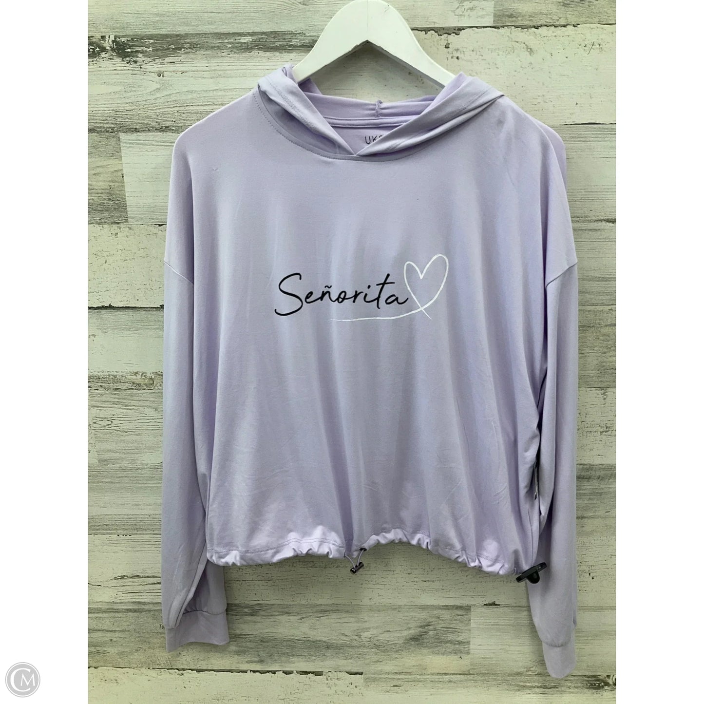 Top Long Sleeve By Clothes Mentor In Purple, Size: M
