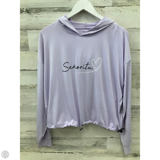 Top Long Sleeve By Clothes Mentor In Purple, Size: M