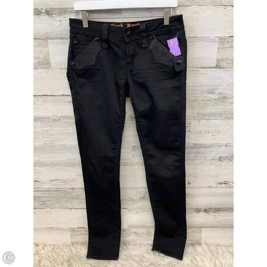 Jeans Straight By Rock Revival In Black, Size: 6