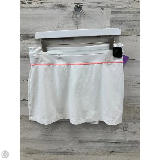 Skort By Fila In White, Size: M