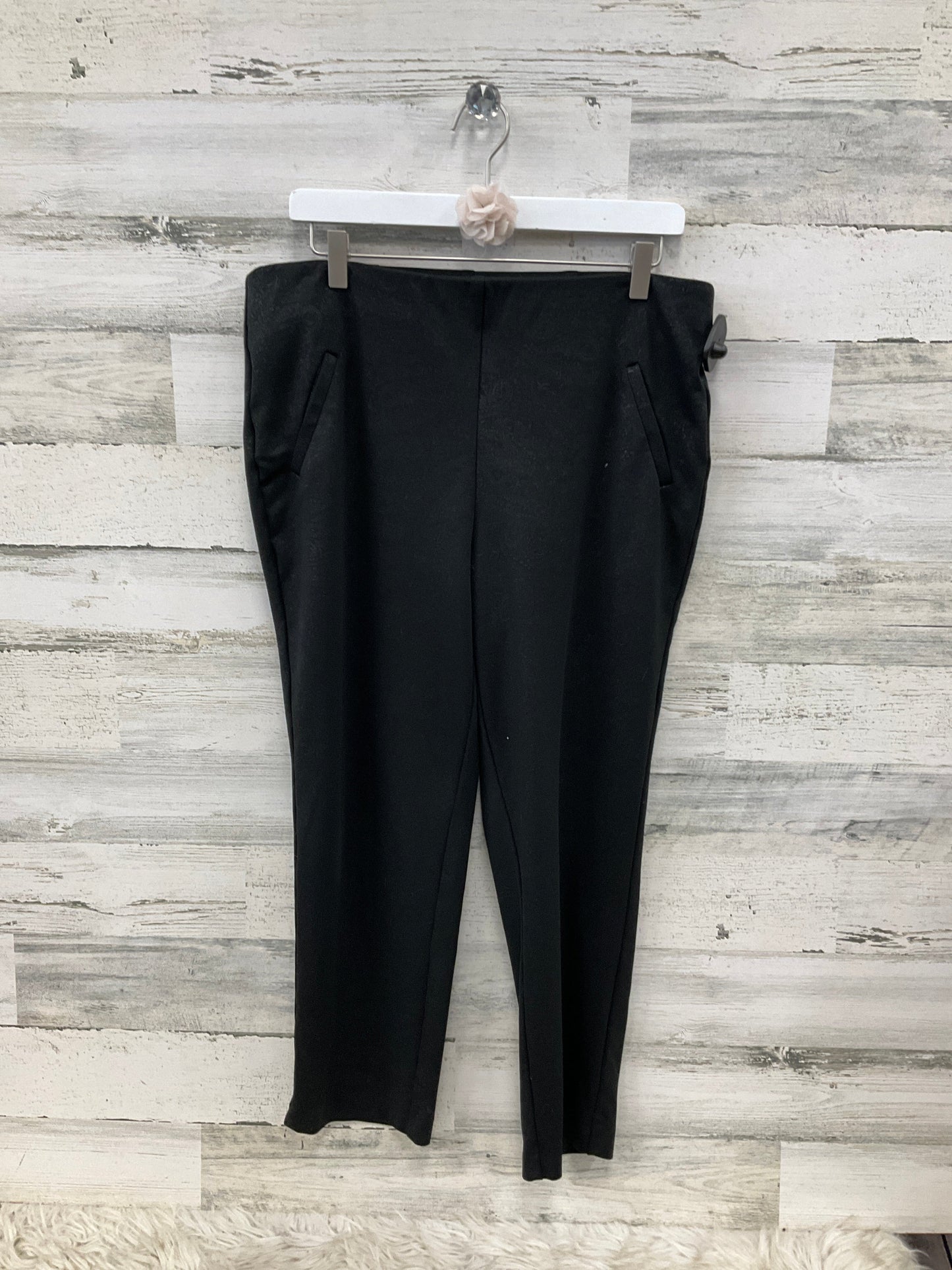 Pants Leggings By Chicos In Black, Size: 10
