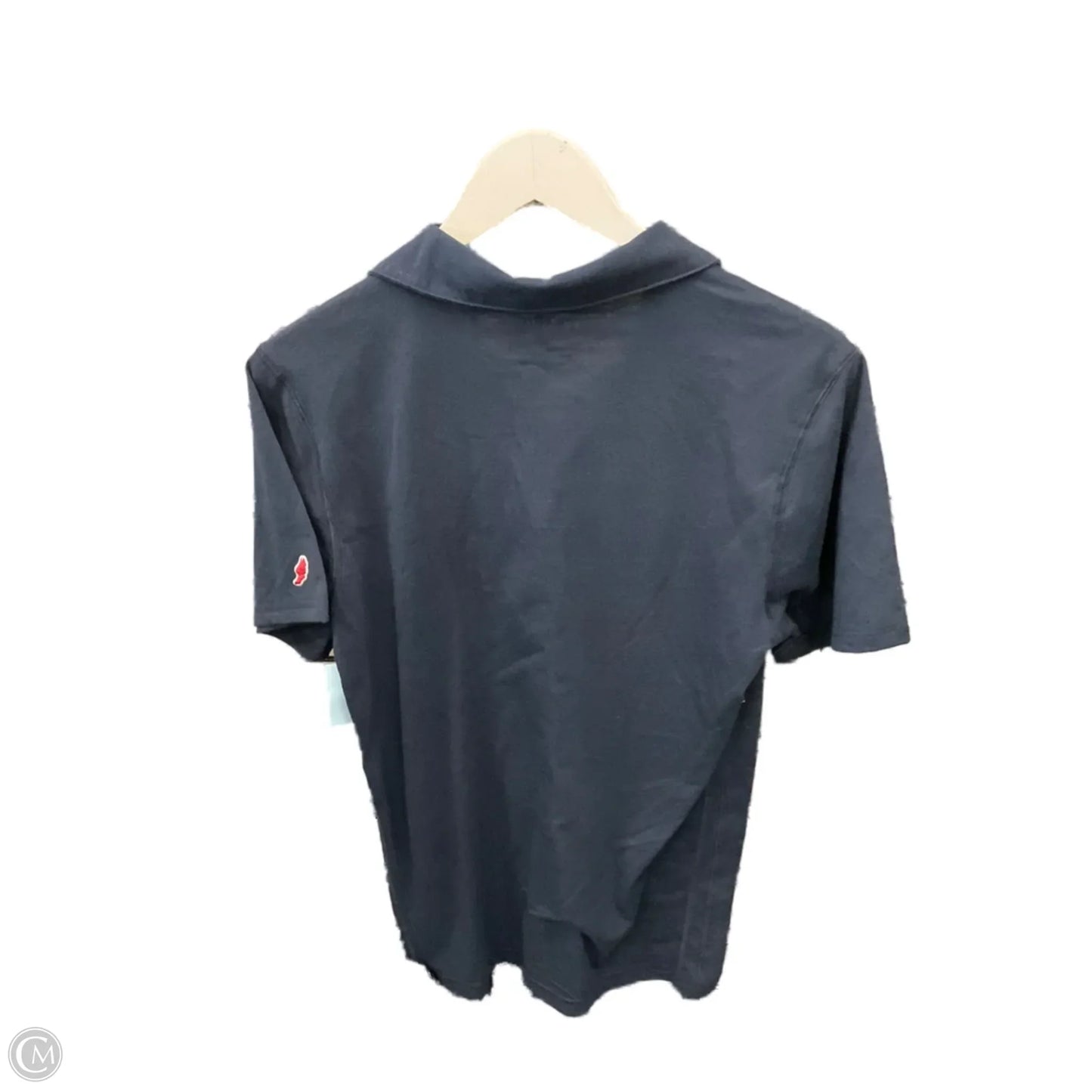 Athletic Top Short Sleeve By Clothes Mentor In Navy, Size: S