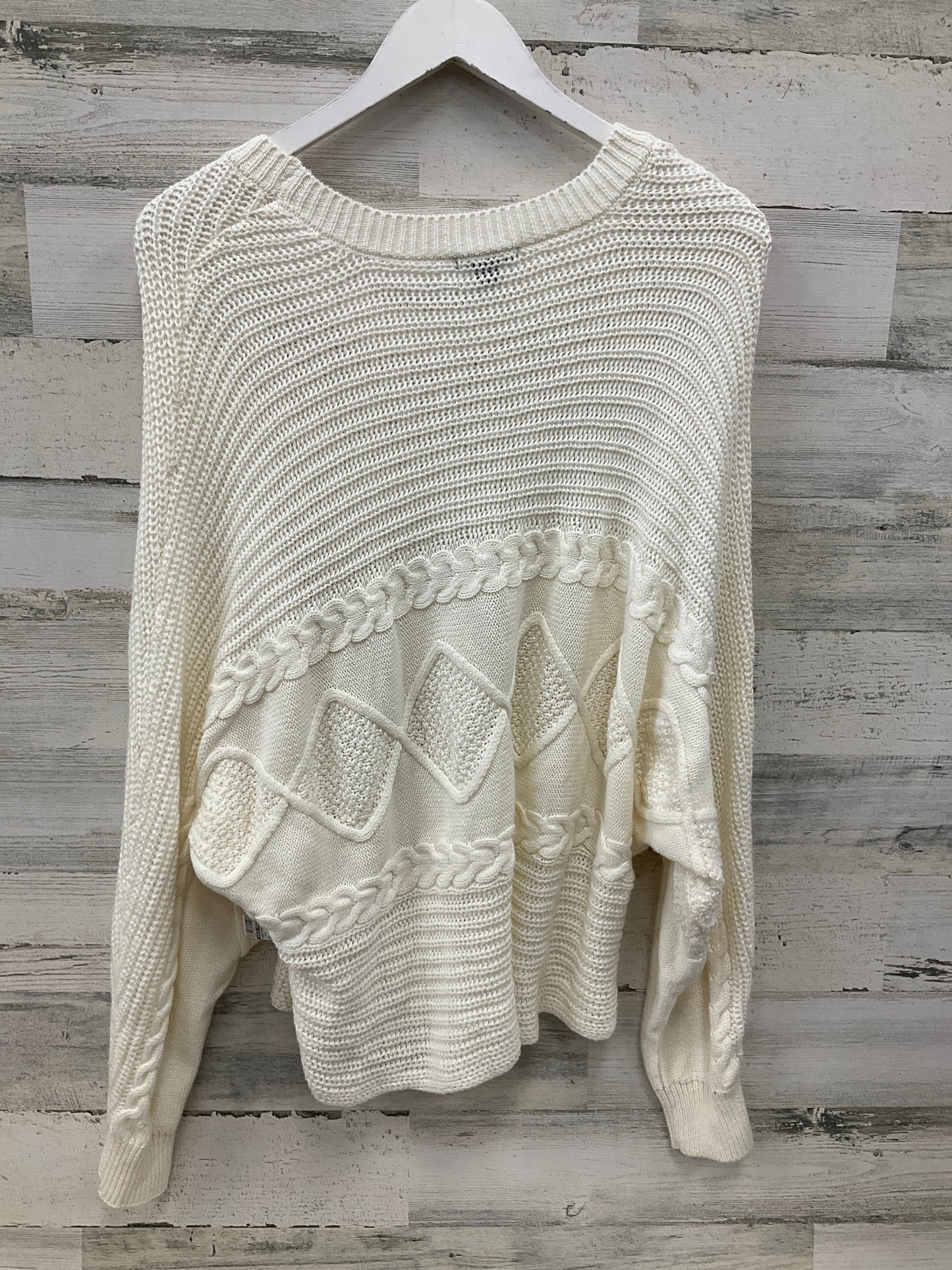 Sweater By Wild Fable In Ivory, Size: Xl