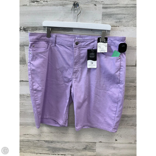 Shorts By Lee In Purple, Size: 20