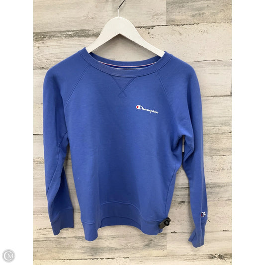 Sweatshirt Crewneck By Champion In Blue, Size: Xs