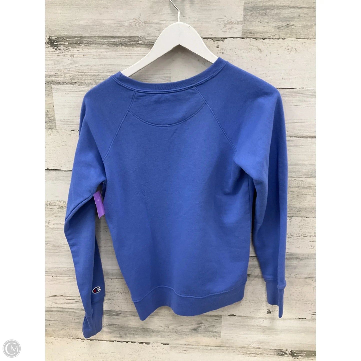 Sweatshirt Crewneck By Champion In Blue, Size: Xs