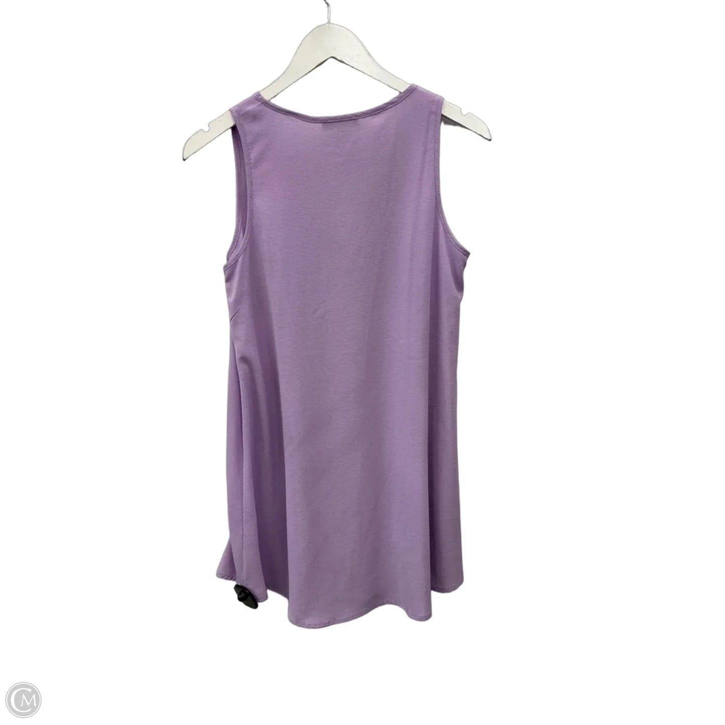 Top Sleeveless By Shein In Purple, Size: S