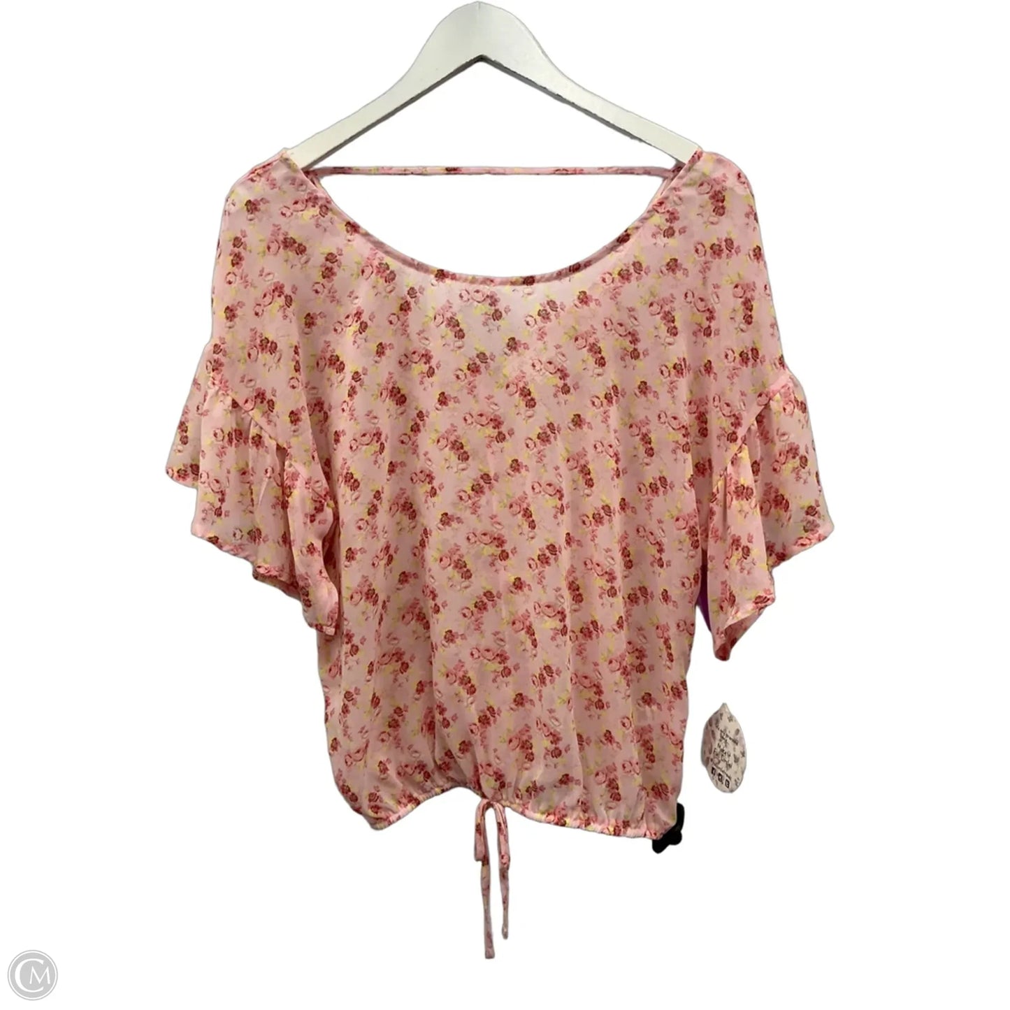 Top Sleeveless By Clothes Mentor In Pink, Size: L
