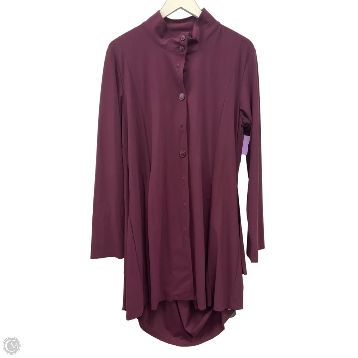 Dress Casual Midi By Clothes Mentor In Purple, Size: Xl