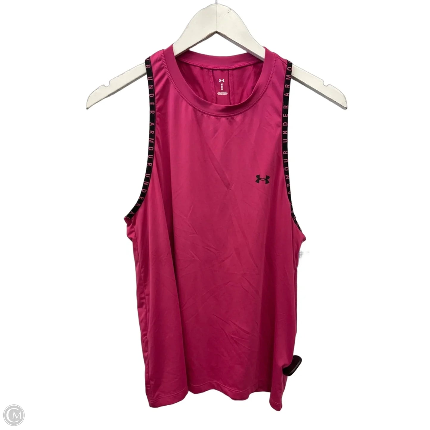Athletic Tank Top By Under Armour In Pink, Size: M