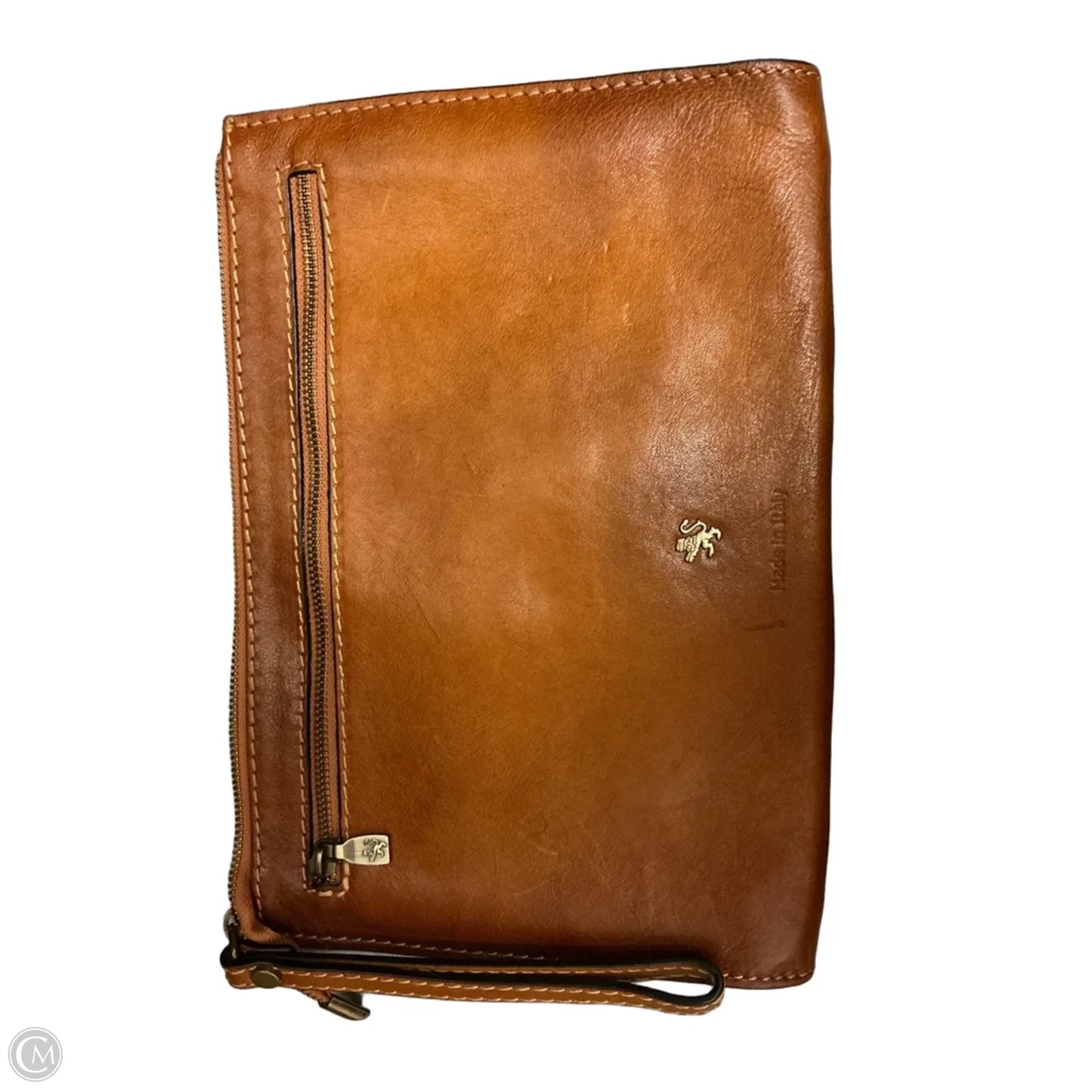 Handbag Leather By Clothes Mentor, Size: Medium
