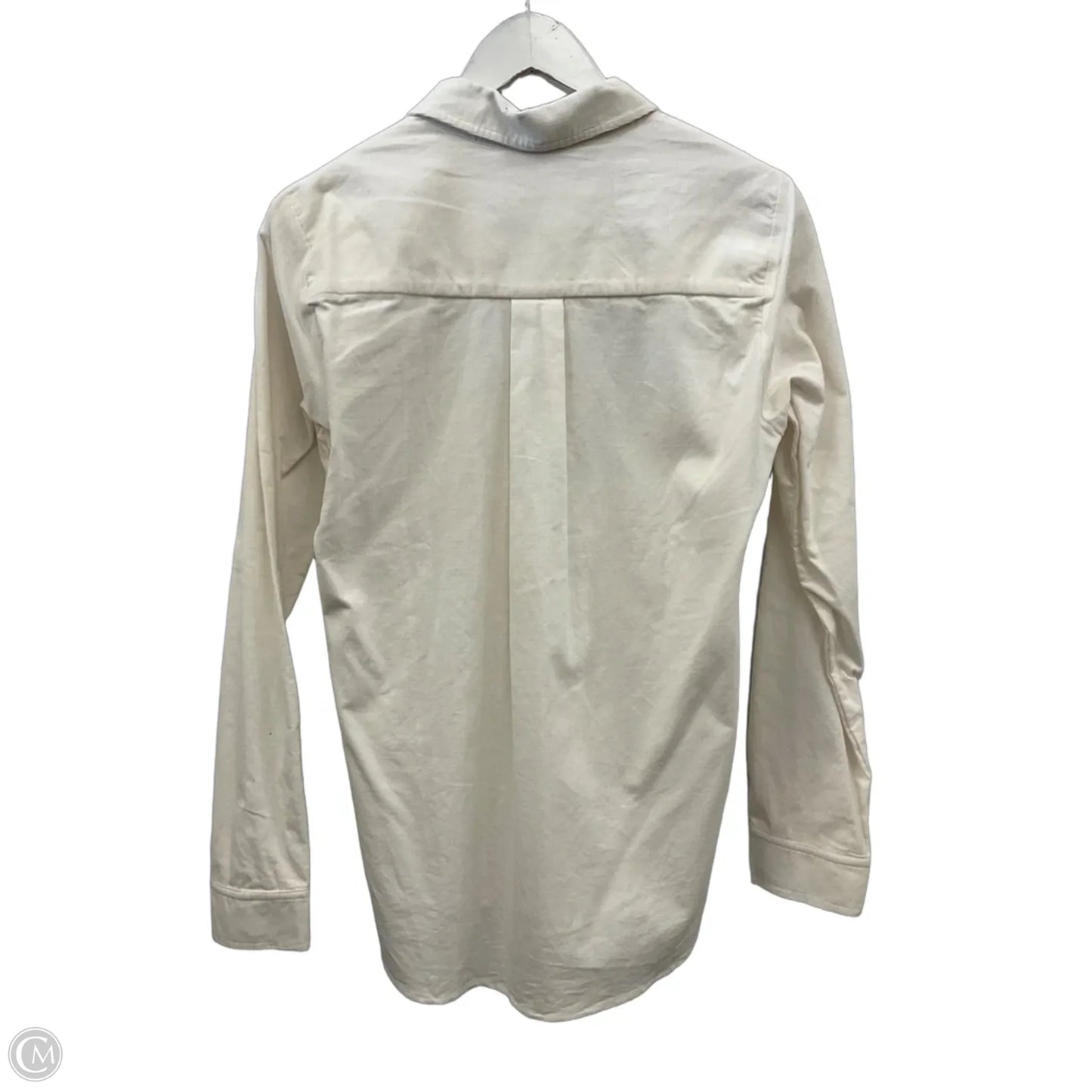 Top Long Sleeve By Mystree In Ivory, Size: S