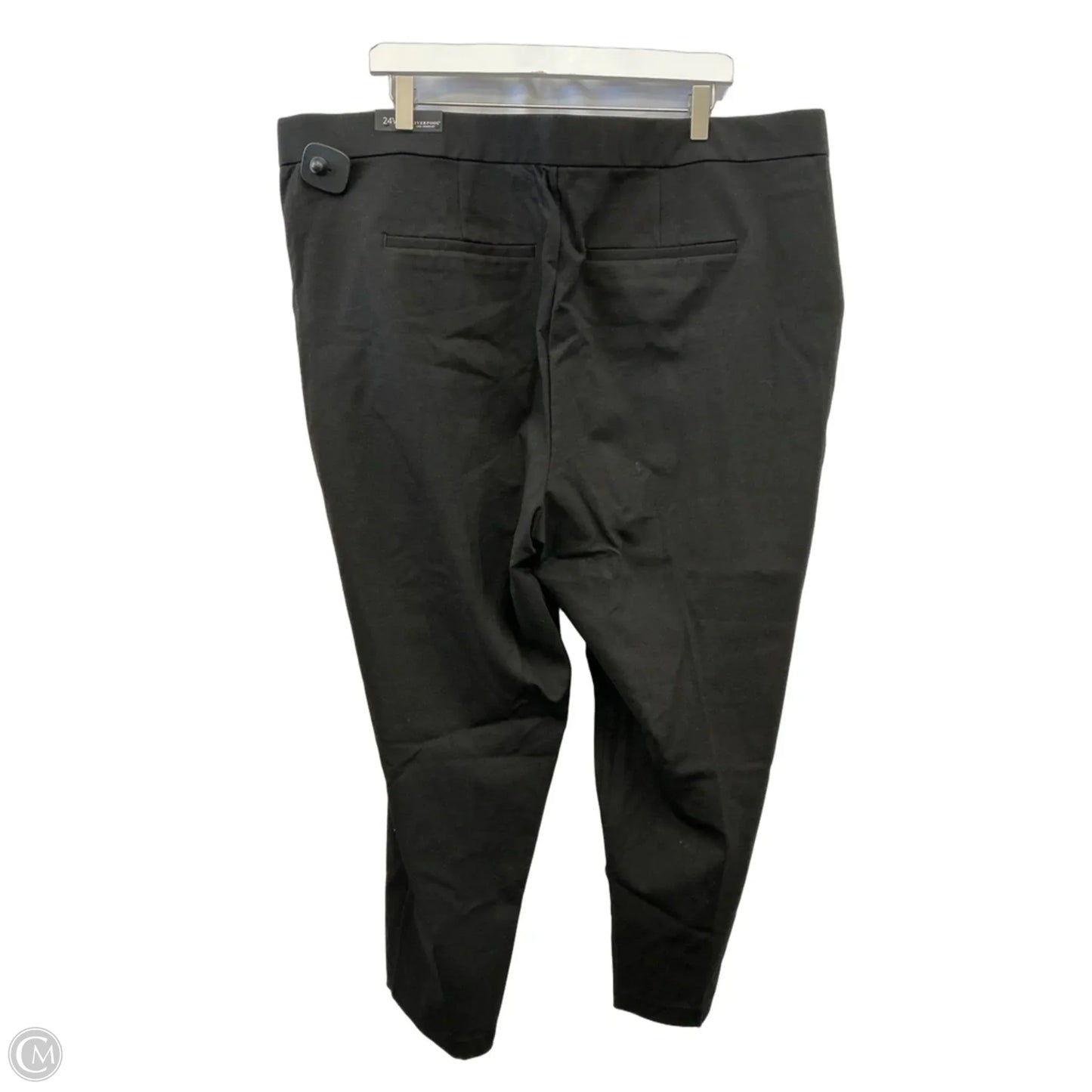 Pants Dress By Liverpool In Black, Size: 24