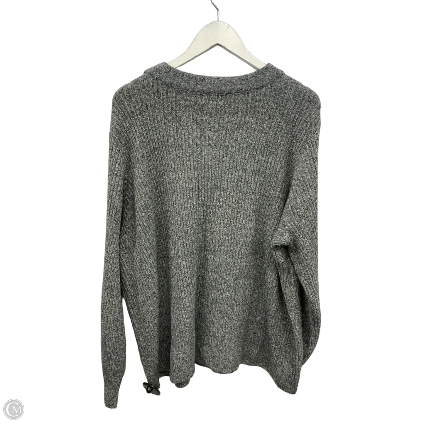 Sweater By Market & Spruce In Grey, Size: 3x
