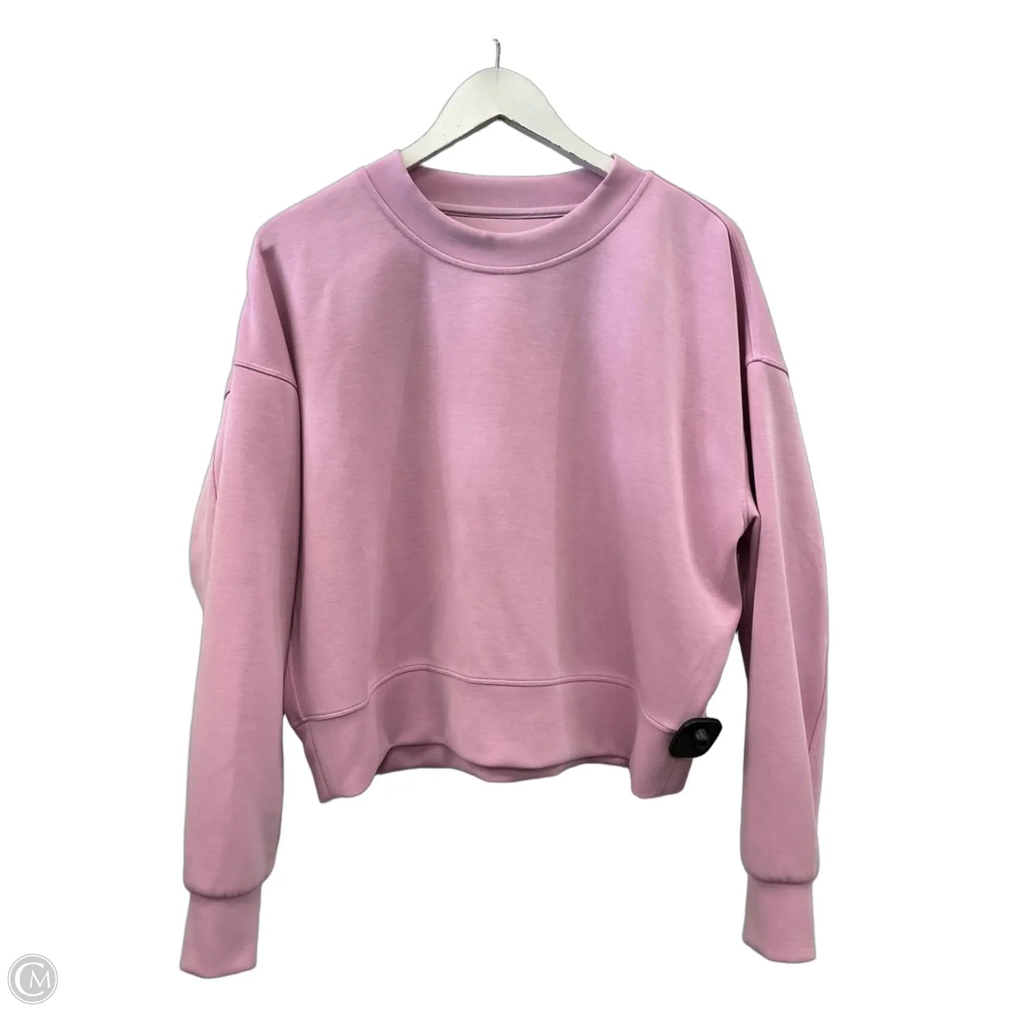 Sweatshirt Collar By Clothes Mentor In Pink, Size: S