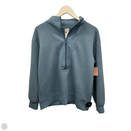 Athletic Jacket By All In Motion In Blue, Size: M