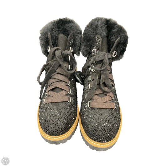 Boots Ankle Flats By Inc In Black, Size: 6.5