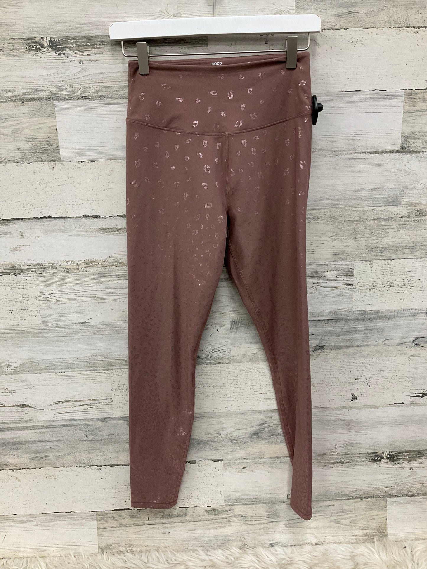 Athletic Leggings By Good American In Mauve, Size: 2