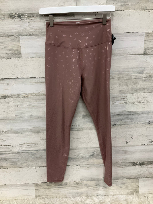 Athletic Leggings By Good American In Mauve, Size: 2