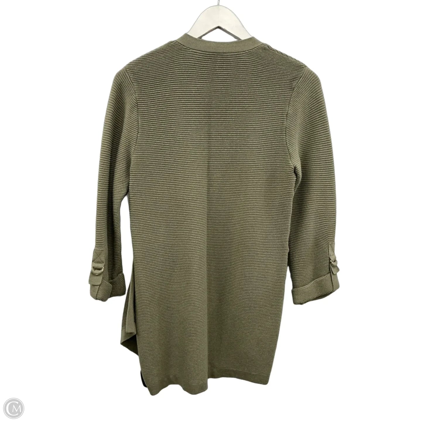 Cardigan By Chicos In Green, Size: Sp