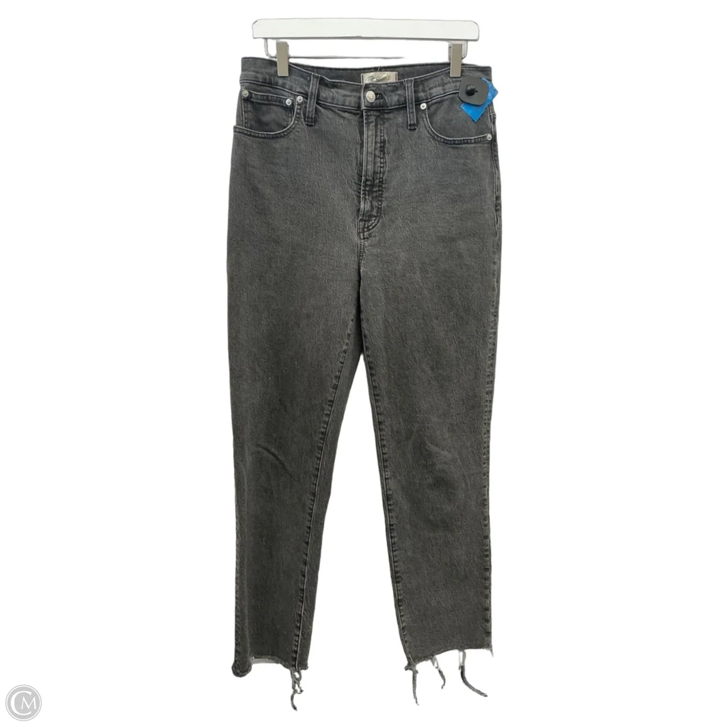 Jeans Straight By Madewell In Black, Size: 10