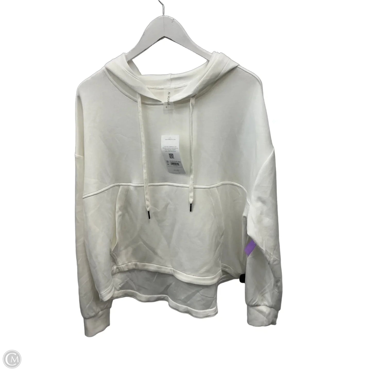 Sweatshirt Hoodie By As Revival In White, Size: S