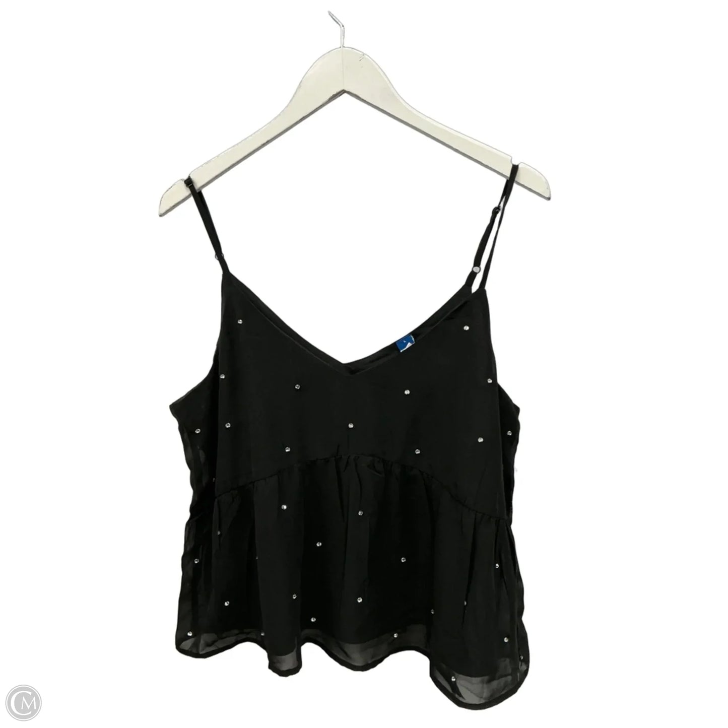 Top Sleeveless By Old Navy In Black, Size: L