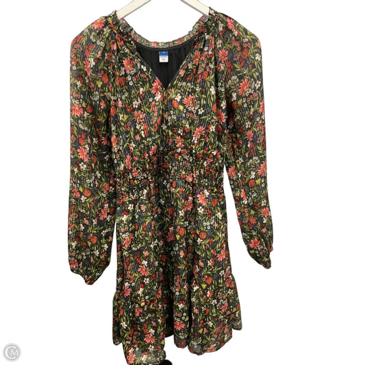 Dress Casual Midi By Old Navy In Multi-colored, Size: S