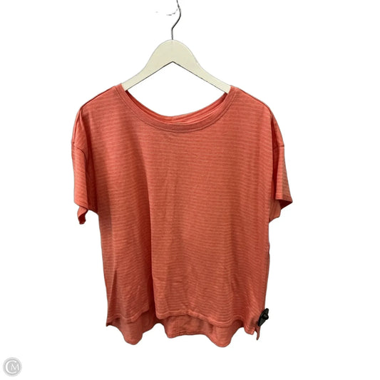 Athletic Top Short Sleeve By The North Face In Orange, Size: Xl