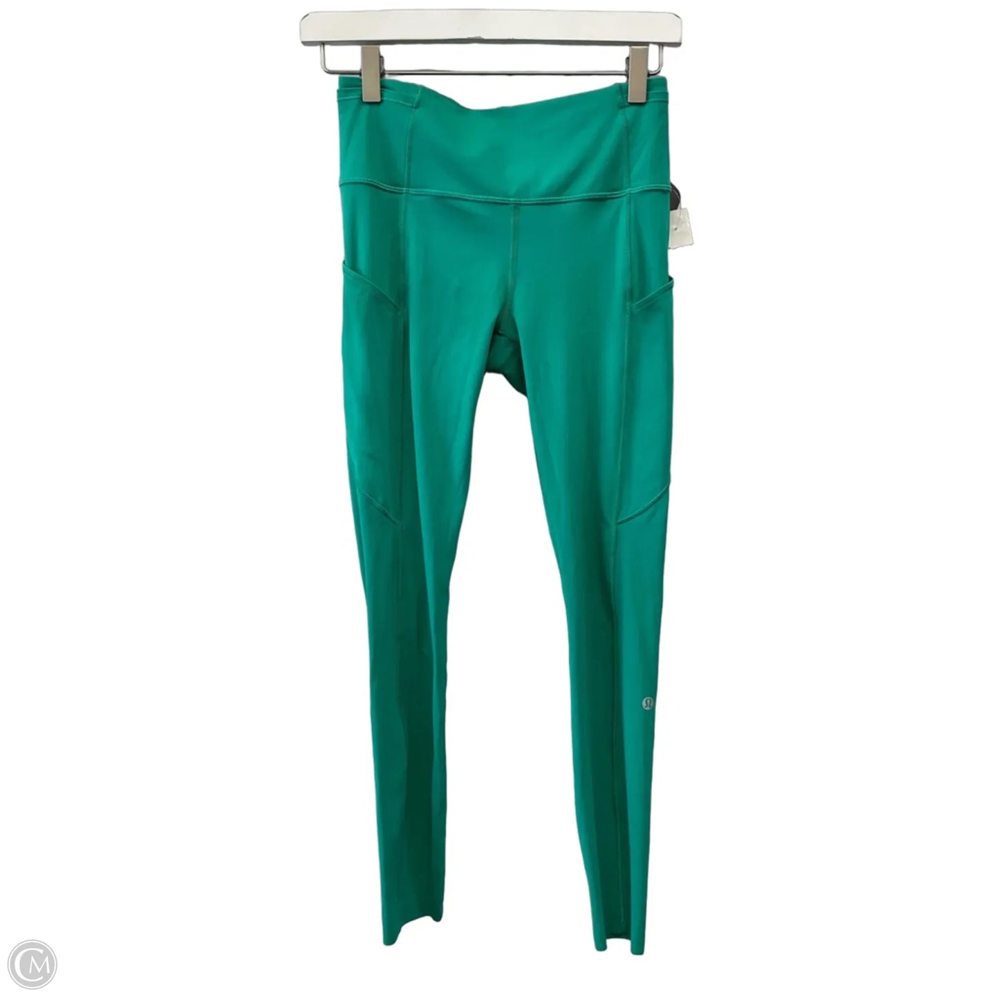 Athletic Leggings By Lululemon In Green, Size: S