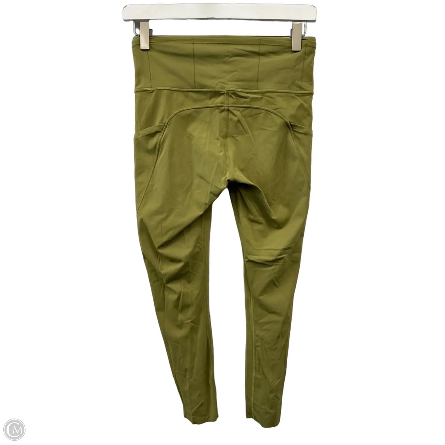 Athletic Capris By Lululemon In Green, Size: S