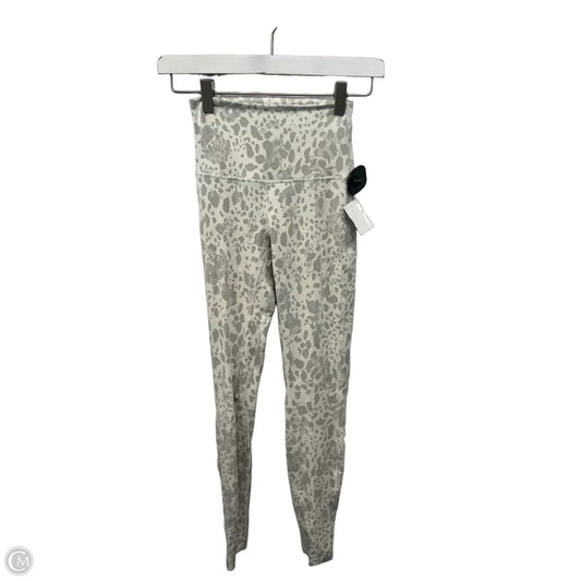 Athletic Leggings By Lululemon In Grey, Size: 2