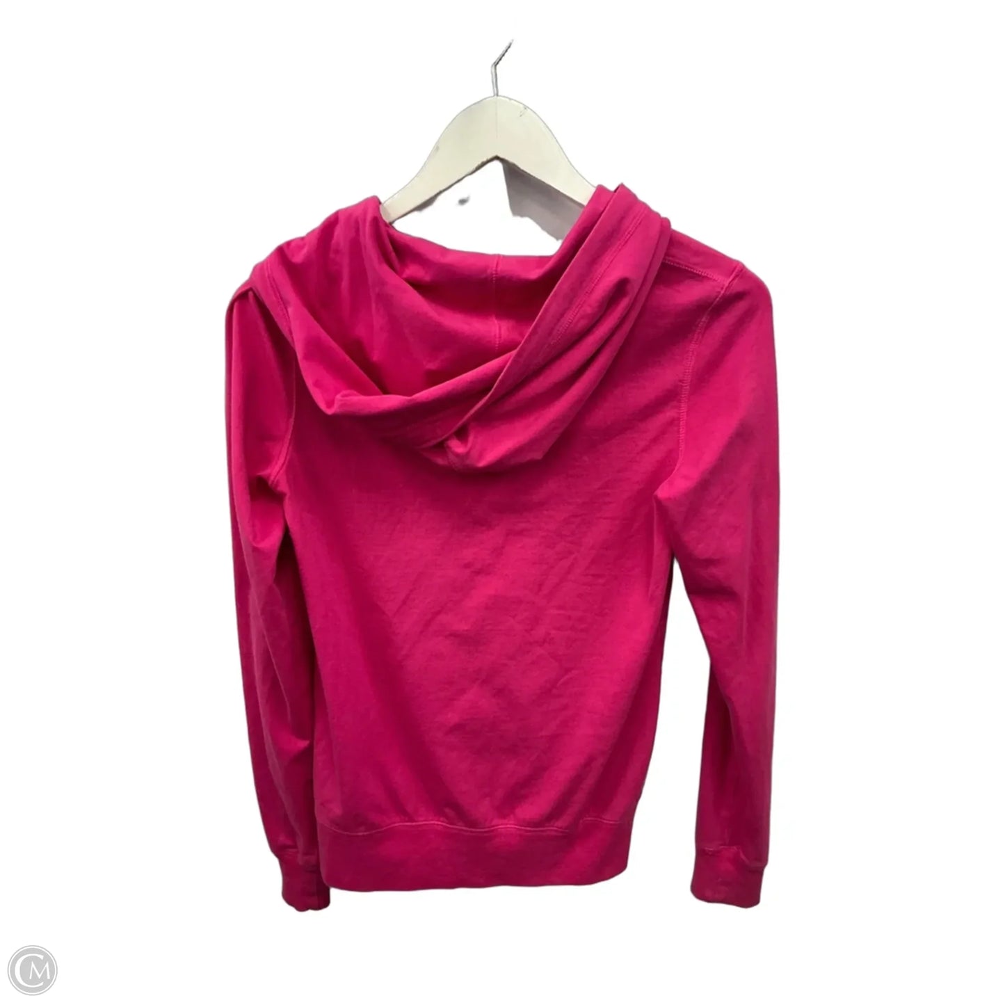 Athletic Jacket By Nike In Pink, Size: M