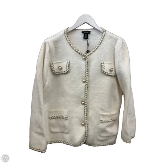 Blazer By Jones New York In White, Size: 1x