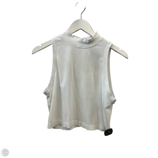 Athletic Tank Top By Lululemon In White, Size: M