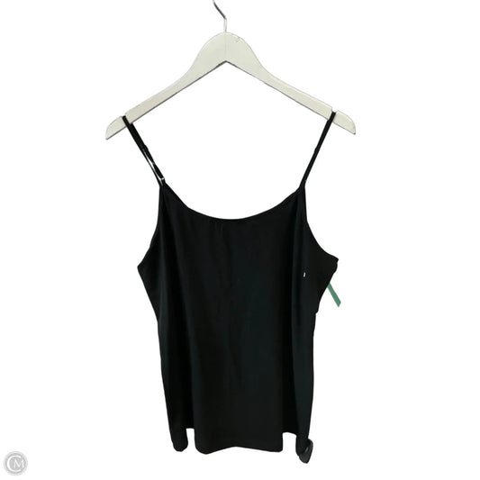 Tank Top By Time And Tru In Black, Size: Xl