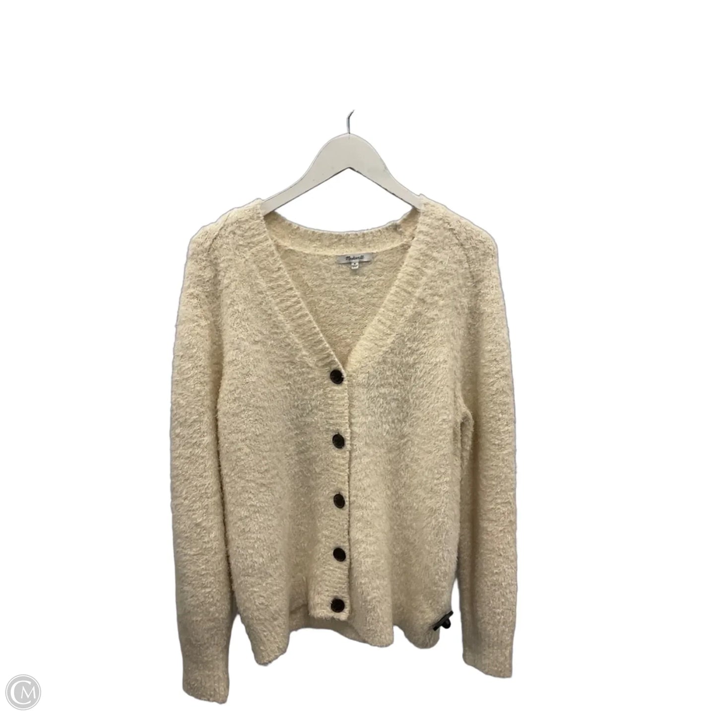 Sweater Cardigan By Madewell In White, Size: M