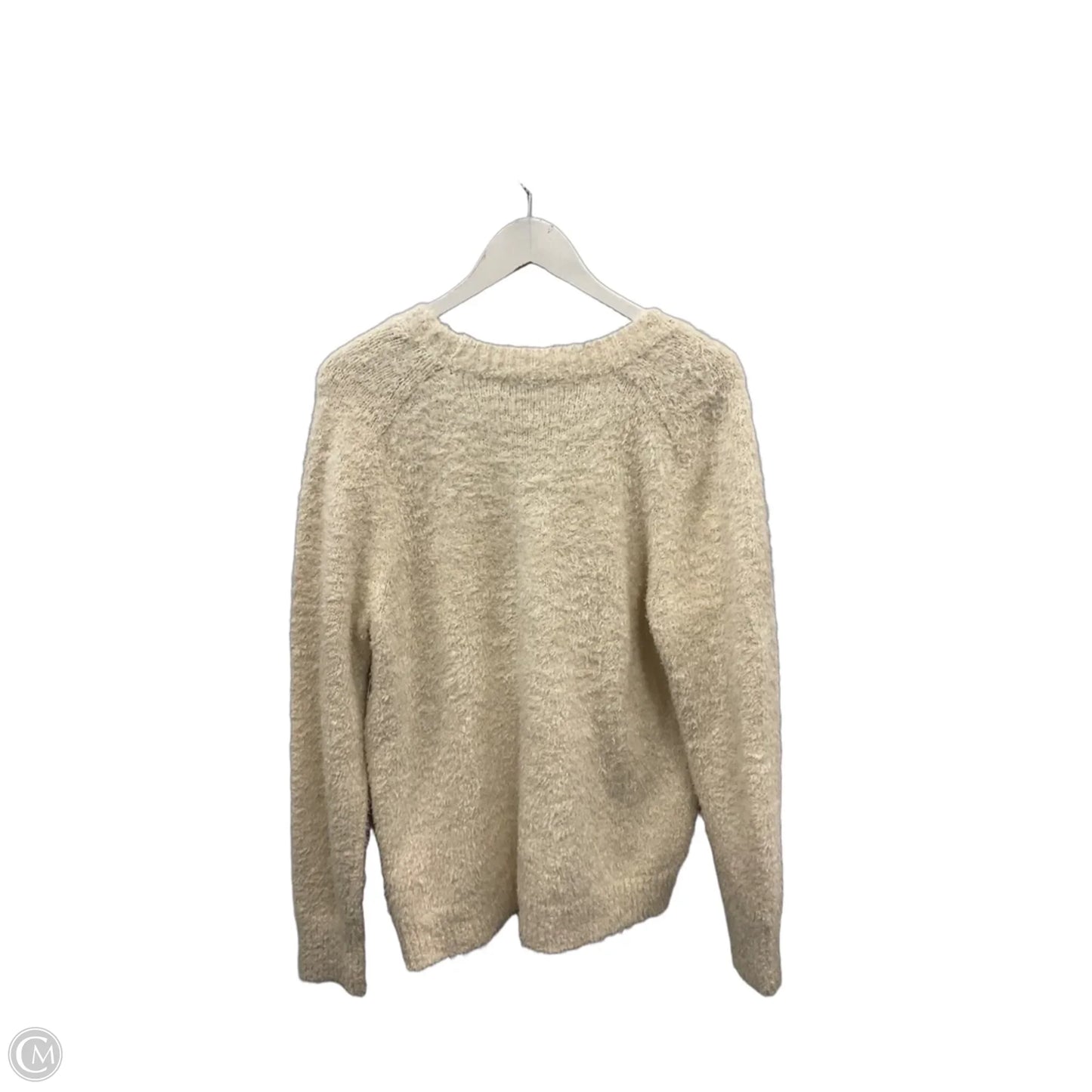 Sweater Cardigan By Madewell In White, Size: M