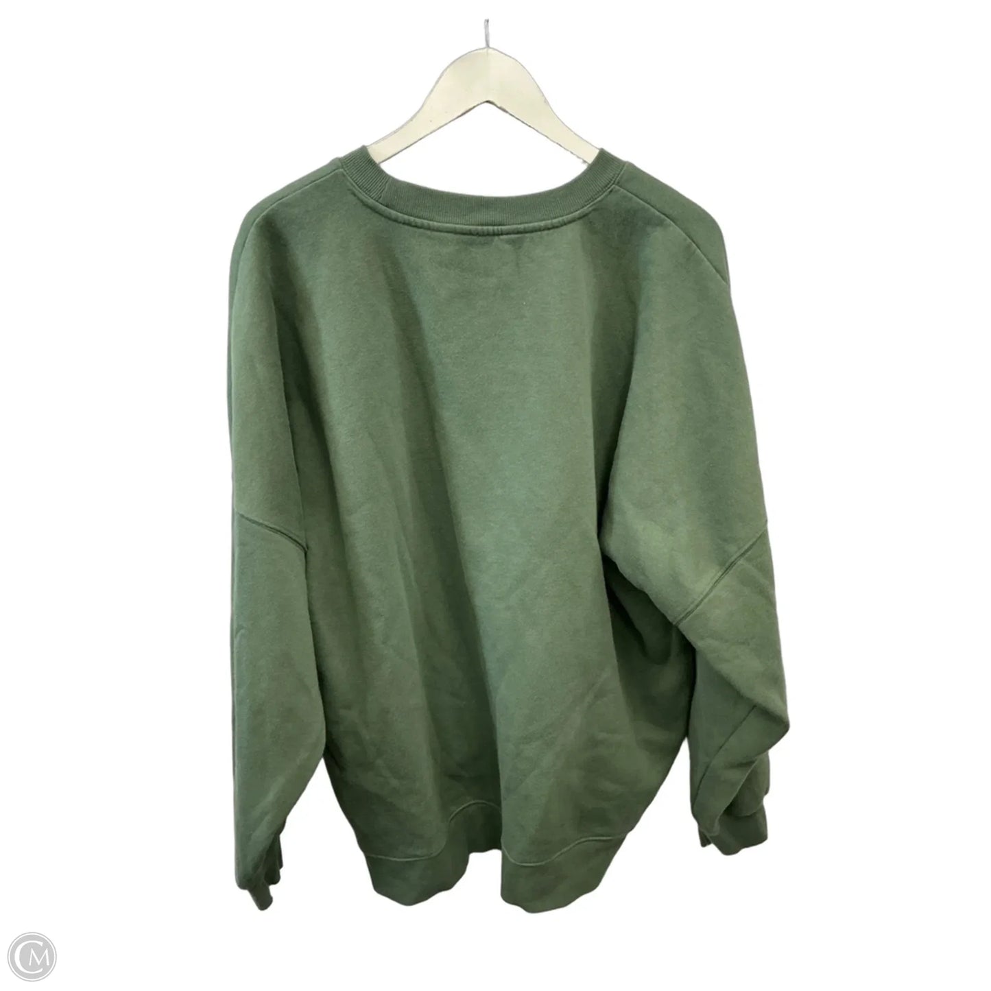 Athletic Sweatshirt Crewneck By Tuff Athletics In Green, Size: Xxl