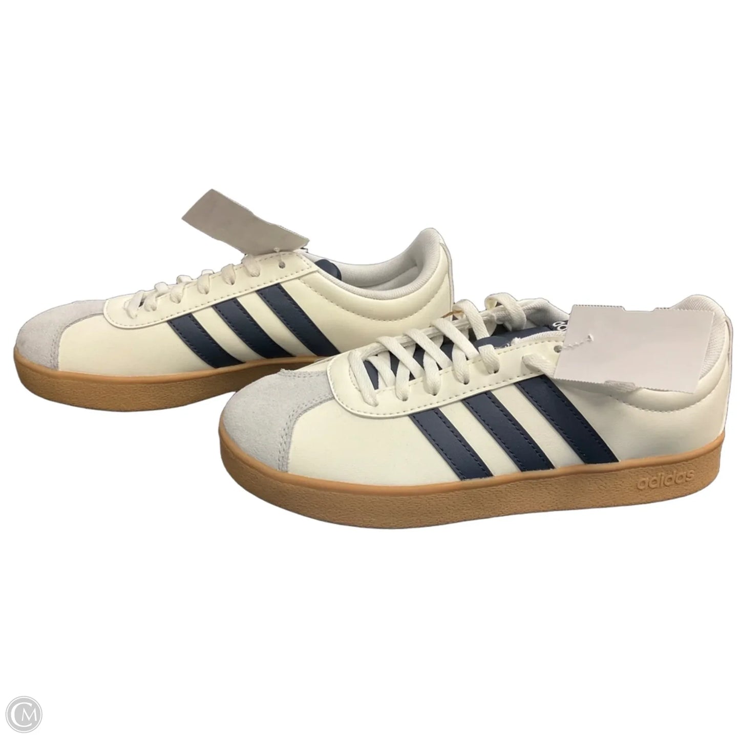 Shoes Athletic By Adidas In Striped Pattern, Size: 6.5