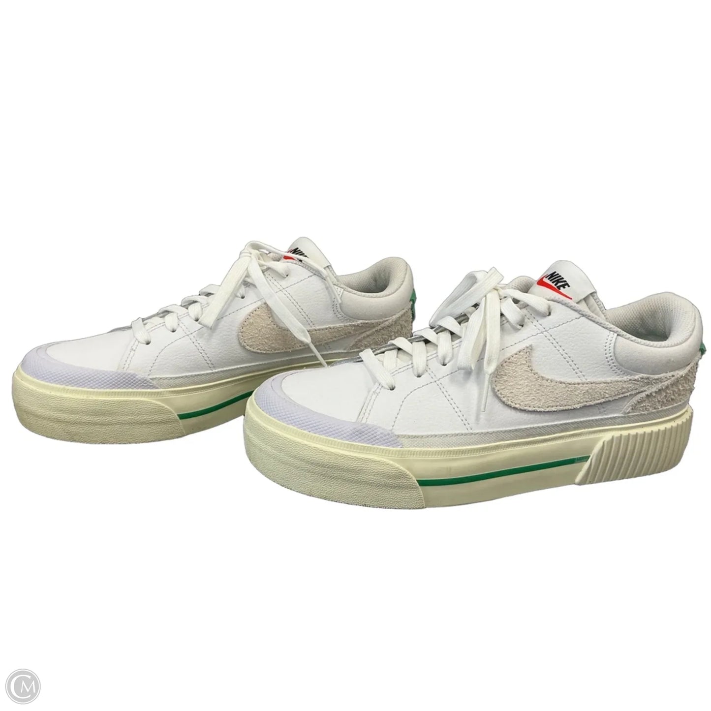 Shoes Athletic By Nike In White, Size: 9.5