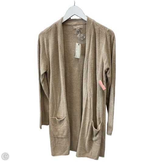 Sweater Cardigan By Barefoot Dreams In Brown, Size: M